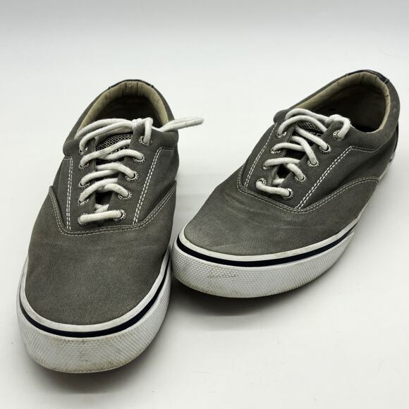 Sperry Sneakers Mens 10M Gray Top Sider Casual Loafers Normcore Shoes‎ Low Top - Picture 1 of 9
